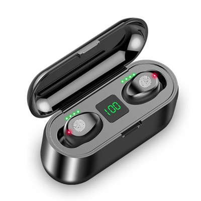 Wireless Earphones F9 TWS 5.0 headphone Stereo auriculares headset with 2000mAh Power Bank LED Display Charging Case